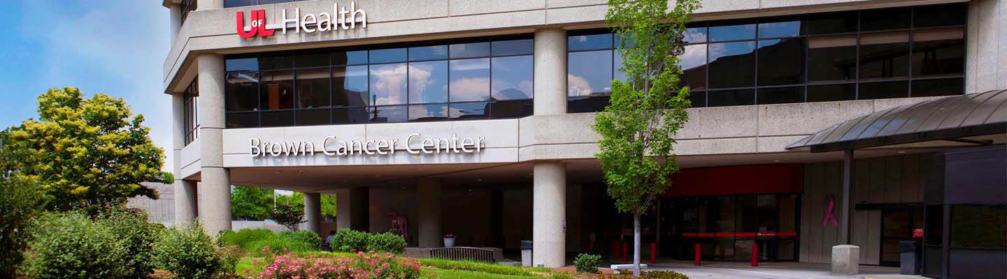 Brown Cancer Center building facade
